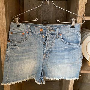 MADEWELL Mom Jean Shorts
